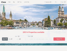 Tablet Screenshot of icasa.ch